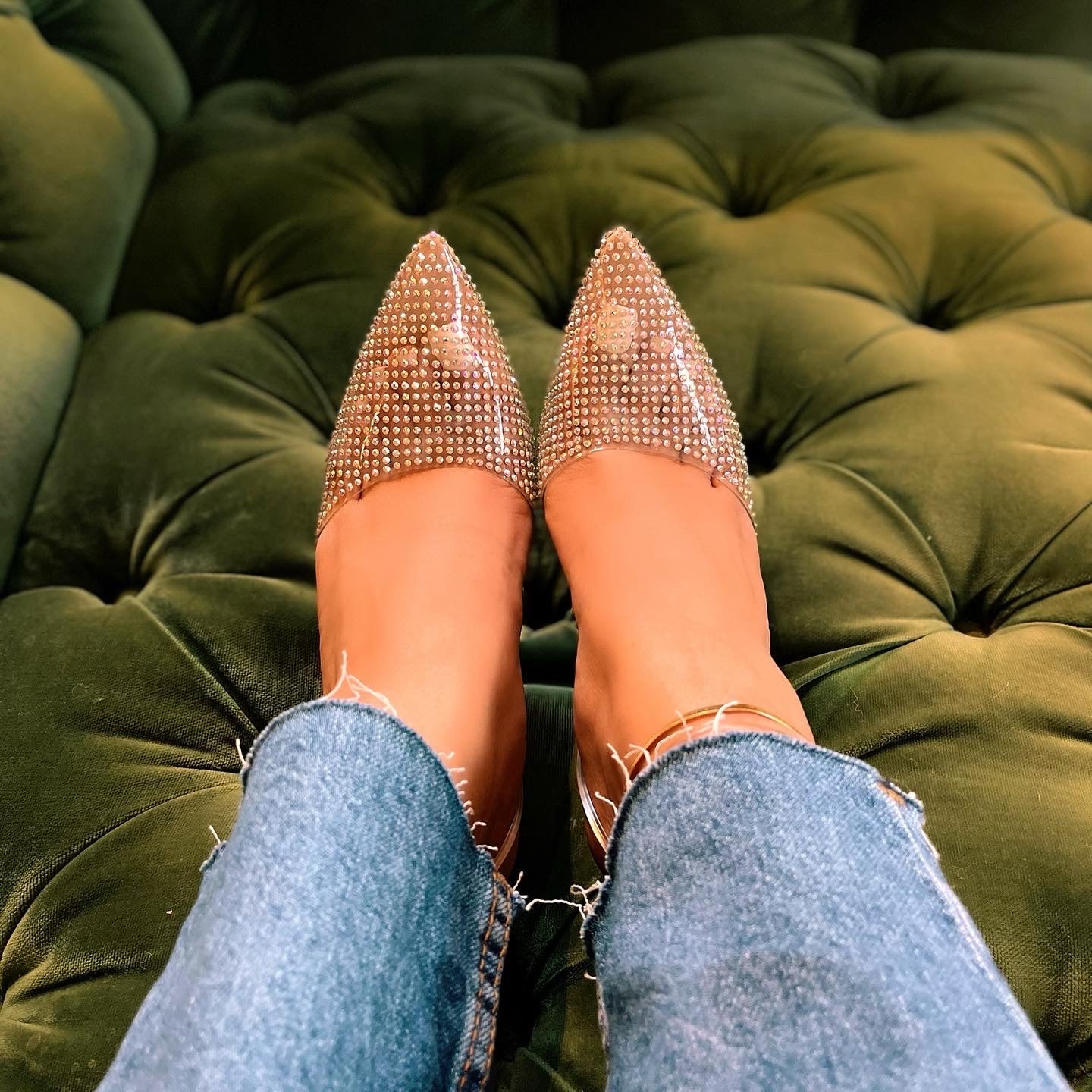 Diamond Wrap Around Heels